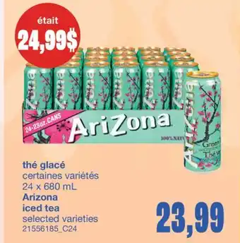 Wholesale Club THÉ GLACÉ, 24 X 680 ML offer