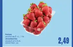 Wholesale Club FRAISES, 1 lb offer