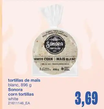 Wholesale Club TORTILLAS DE MAÏS, 896 G offer