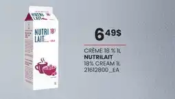 Wholesale Club CRÈME 18 %, 1L offer
