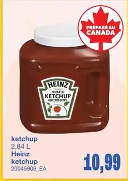 Wholesale Club KETCHUP, 2,84 L offer