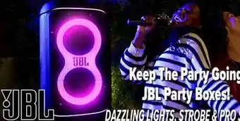2001 Audio Video PARTYBOX520AM - JBL PARTY BOX BT AUDIO SYSTEM offer