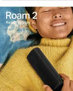 2001 Audio Video ROAM2US1B/W- SONOS PORTABLE SPEAKERS offer