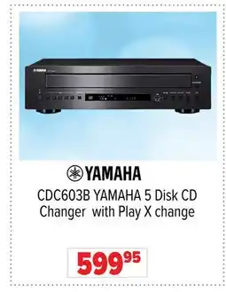 2001 Audio Video CDC603B YAMAHA 5 Disk CD Changer with Play X change offer