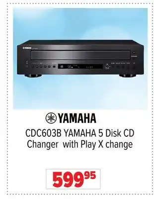 2001 Audio Video CDC603B YAMAHA 5 Disk CD Changer with Play X change offer
