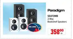 2001 Audio Video SEATOMB 2-Way Bookshelf Speakers offer