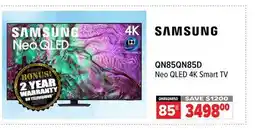 2001 Audio Video QN85QN85D Neo QLED 4K Smart TV offer