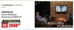 2001 Audio Video FDUP55CSA Aurora 55 4K Outdoor Weatherproof SMART TV offer