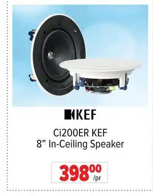 2001 Audio Video Ci200ER KEF 8 In-Ceiling Speaker offer