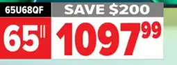 2001 Audio Video 65U68QF 65 QLED Mini-LED TV offer