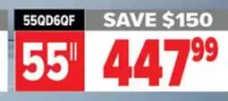 2001 Audio Video 55QD6QF 55 HISENSE ULED 4K MINI-LED TV offer
