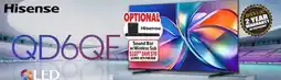 2001 Audio Video 43QD6QF - HISENSE 43 ULED 4K MINI-LED TV offer