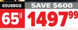 2001 Audio Video 65U88GQ Hisense 65 MINI-LED 165HZ offer
