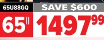 2001 Audio Video 65U88GQ Hisense 65 MINI-LED 165HZ offer