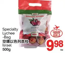 T&T Supermarket SPECIALTY LYCHEE-BAG, 500g offer