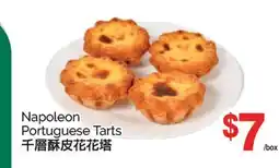 T&T Supermarket NAPOLEON PORTUGUESE TARTS offer