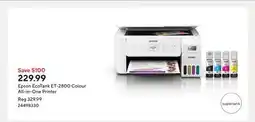 Staples Epson EcoTank ET-2800 Colour All-in-One Printer offer