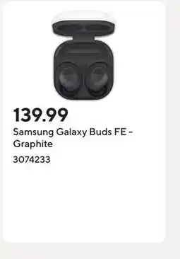 Staples Samsung Galaxy Buds FE - Graphite offer