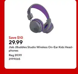 Staples Jlab JBuddies Studio Wireless On-Ear Kids Headphones offer