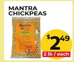Food World Supermarket MANTRA CHICKPEAS offer