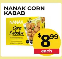 Food World Supermarket NANAK CORN KABAB offer