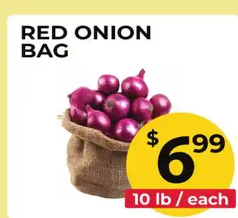 Food World Supermarket RED ONION BAG offer
