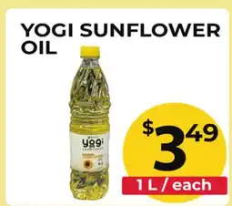 Food World Supermarket YOGI SUNFLOWER OIL offer