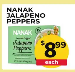 Food World Supermarket NANAK JALAPENO PEPPERS offer