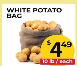 Food World Supermarket WHITE POTATO BAG offer