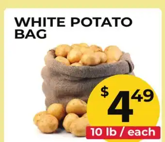 Food World Supermarket WHITE POTATO BAG offer