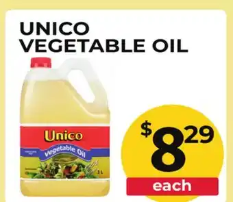 Food World Supermarket UNICO VEGETABLE OIL offer