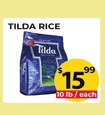 Food World Supermarket TILDA RICE offer