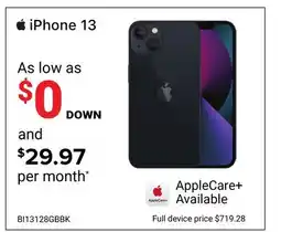 Visions Electronics iPhone 13 offer