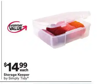 Michaels Storage Keeper by Simply Tidy offer