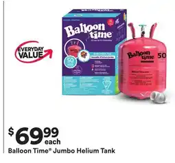 Michaels Balloon Time Jumbo Helium Tank offer