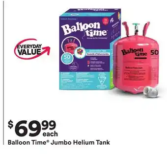 Michaels Balloon Time Jumbo Helium Tank offer