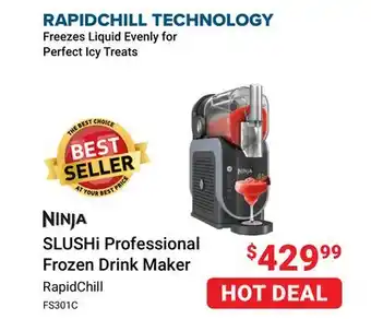 Visions Electronics Ninja SLUSHi Professional Frozen Drink Maker with RapidChill Technology offer