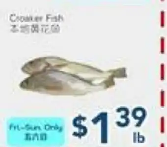 Oceans Fresh Food Market Croaker Fish offer
