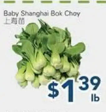 Oceans Fresh Food Market Baby Shanghai Bok Chay offer