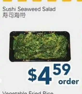 Oceans Fresh Food Market Sushi Seaweed Salad offer