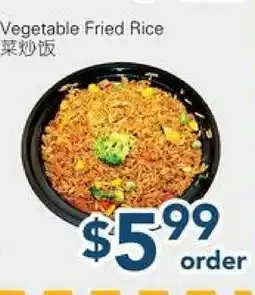 Oceans Fresh Food Market Vegetable Fried Rice offer