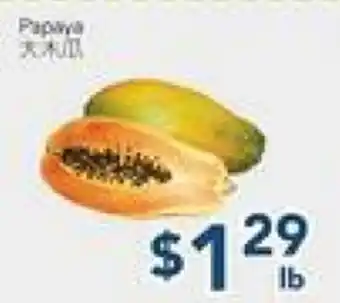 Oceans Fresh Food Market Papaya offer