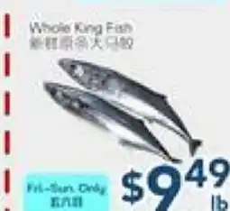 Oceans Fresh Food Market Whole King Fish offer