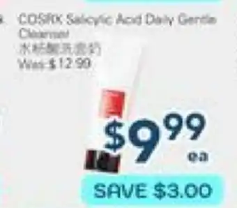 Oceans Fresh Food Market COSRX Salicylic Acid Daily Gentle Cleanser offer