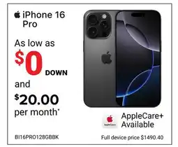 Visions Electronics iPhone 16 Pro offer