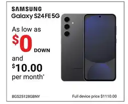 Visions Electronics SAMSUNG Galaxy S24 FR 5G offer