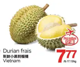 T&T Supermarket Durian frais offer