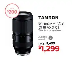 Gosselin Photo Tamron 70-180mm f/2.8 Di III VXD G2 offer