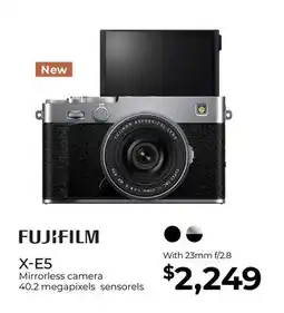 Gosselin Photo Fujifilm X-E5 with 23mm f/2.8 offer