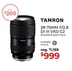 Gosselin Photo TAMRON 28-75mm f/2.8 offer
